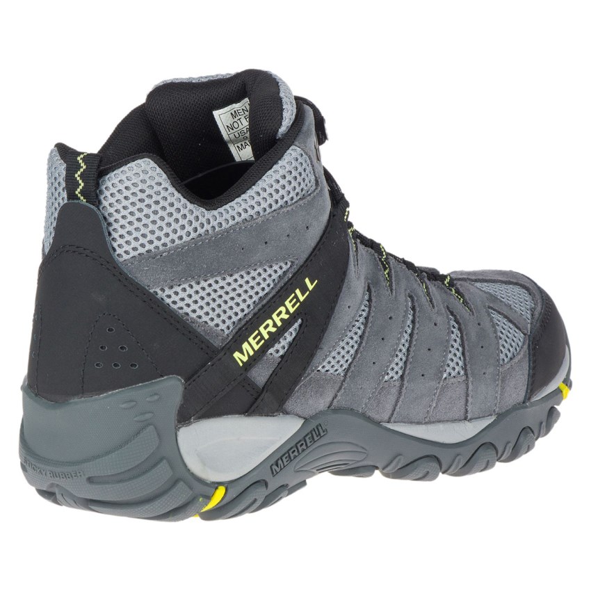 Chaussures Randonnée Merrell Accentor 2 Mid Ventilator Grise Homme | S.H.PBIH